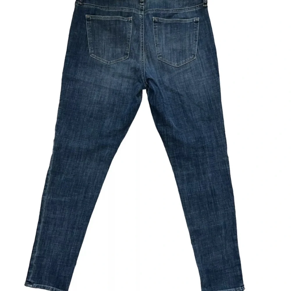 Gap 1969 Womens Size 30R True Skinny Distressed Blue Jeans